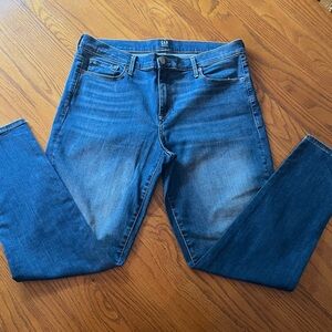 Gap True Skinny Mid-Rise Jeans 14/32 Regular